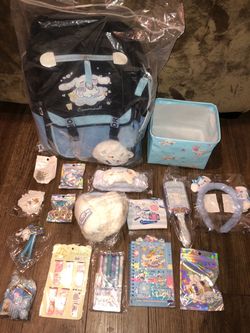 Brand new cinnamoroll back to school bundle backpack lot