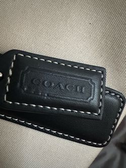 Coach Canvas and Leather Bag XL New