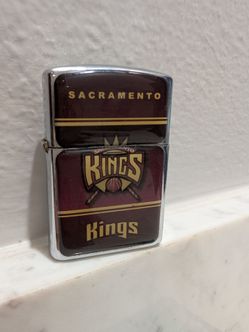 Vintage Sacramento Kings Collectible Pocket Lighter