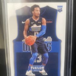 2019 Panini Threads Jalen Brunson Rookie Card RC #204 Statement Jersey