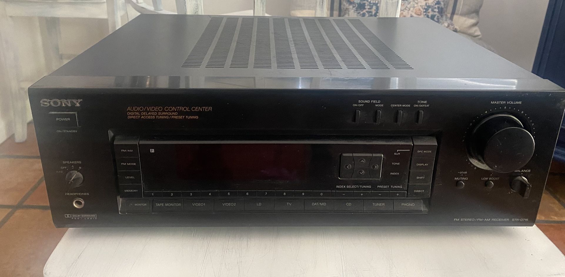 Sony STR-D715 Audio/Video Control Center Receiver