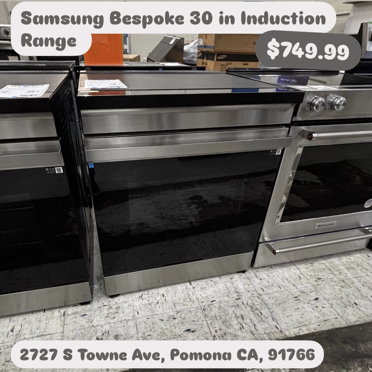 Samsung Bespoke 30 In Induction Range