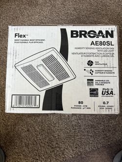 Broan Bathroom Exhaust Fan - NEW