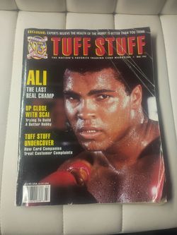Tuff Stuff Magazine Muhammad Ali Cover March 1993