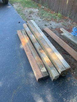 Pressure treated lumber