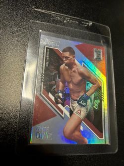 2021 Nate Diaz Panini Chronicles Elite UFC #158