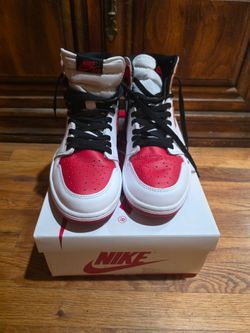 Men's Jordan 1 Retro High OG "Heritage" Wht/Univ Red-Black