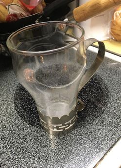 6 soda fountain glasses