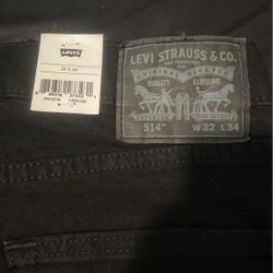 32x34 Levi’s Men’s 514 Straight Jeans