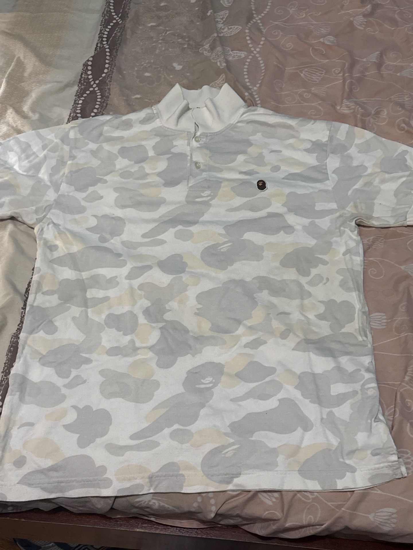 Bape Glow In The Dark Polo T-Shirt
