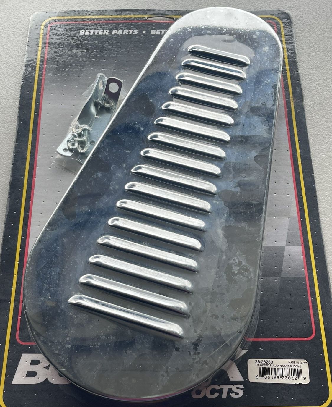 Bugpack Parts/New Pulley Guard Chrome Cover