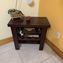Wine Rack Table
