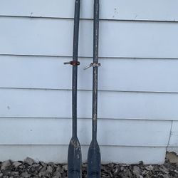 OARS FOR ROW BOAT BOATING 