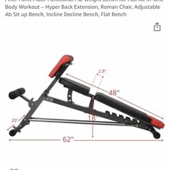 Multifunctional Weight Bench