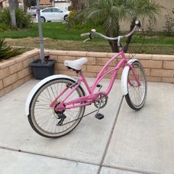 Seven Speed Girls Bike