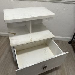 White Nightstand 