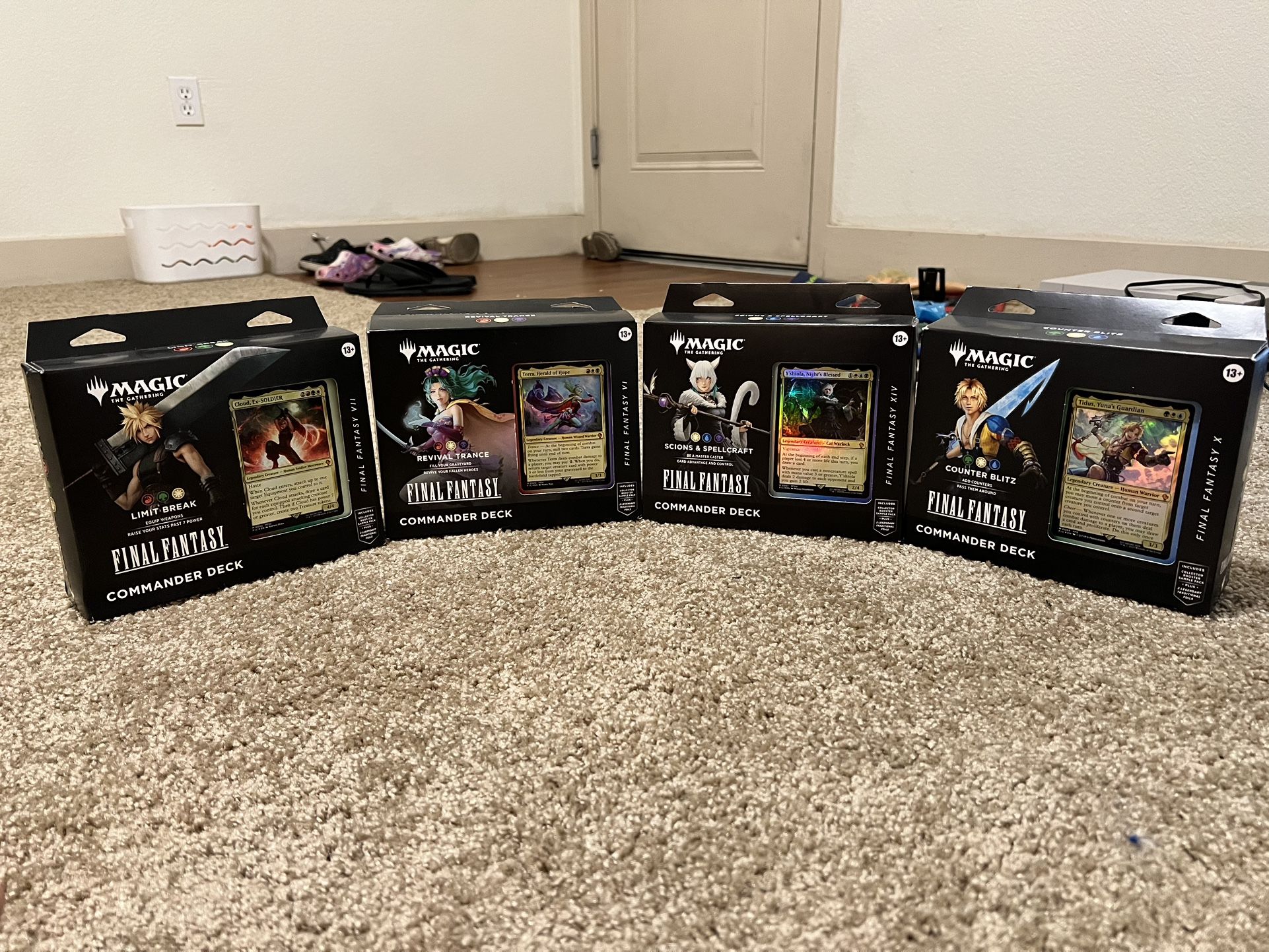 Final Fantasy Magic The Gathering Commander Decks