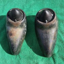 1962 Ford Galaxie Original Front Bumper Guards Pair