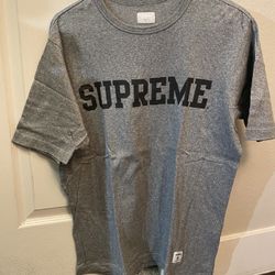 Supreme Heather Grey Mens Medium Shirt