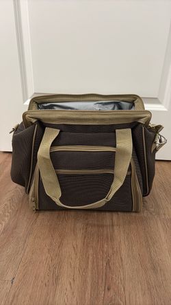 Insulated lunch bag with utensils, etc