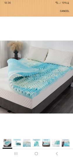 Queen size topper mattress