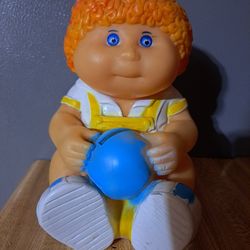 Vintage Original Cabbage Patch Kids Plastic Piggy Bank