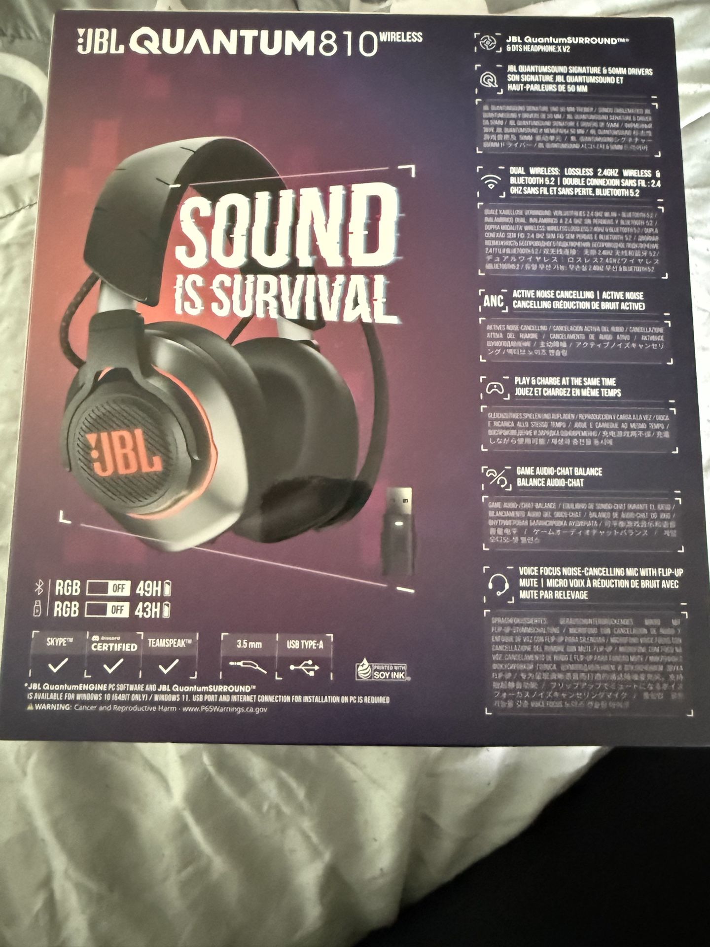 JBL Bluetooth Headphones