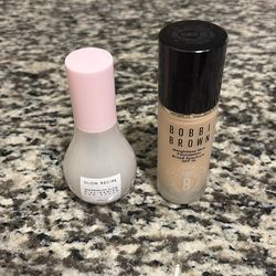 Face Serum and Foundation