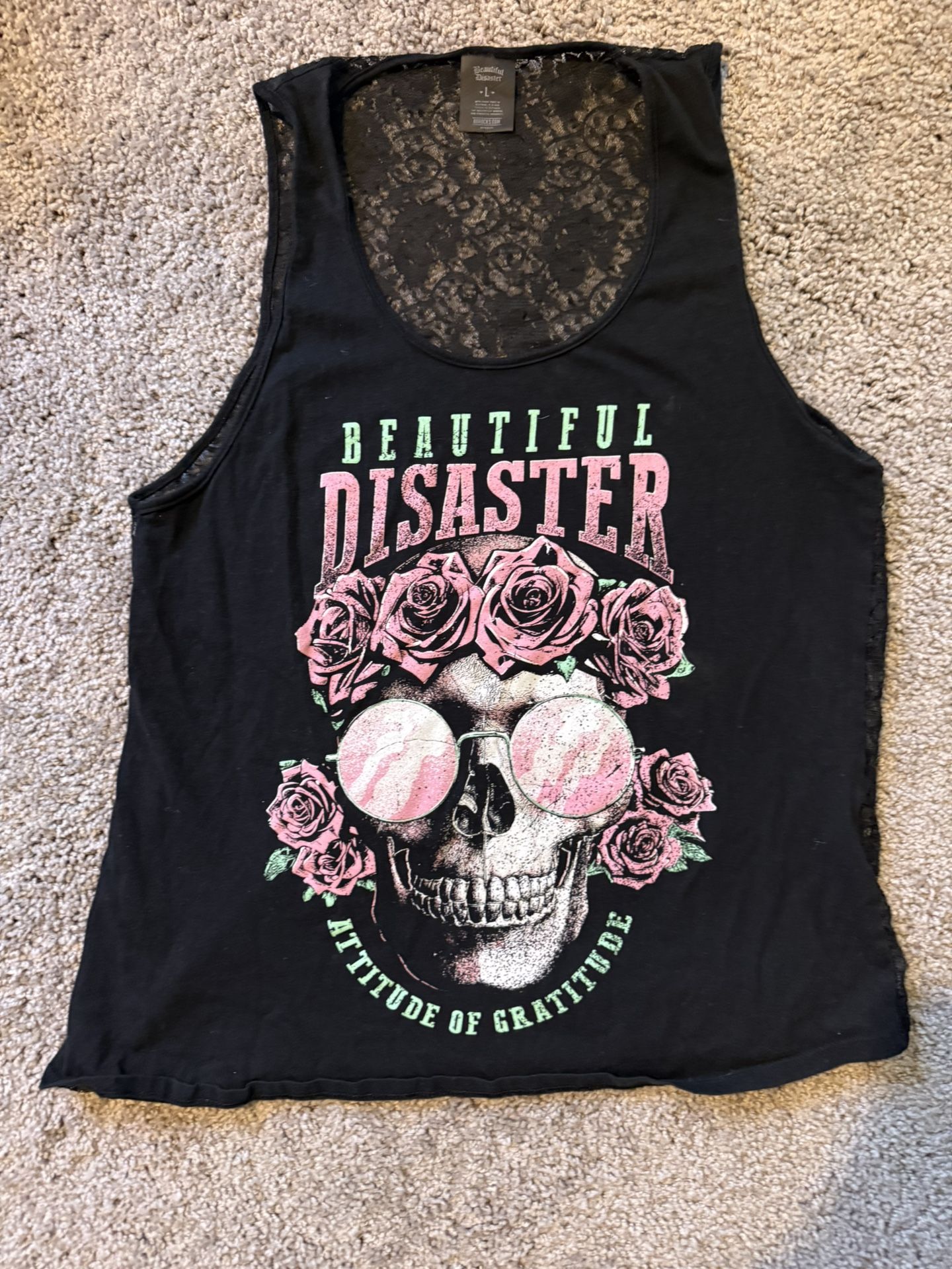 Beautiful Disaster Tank Top