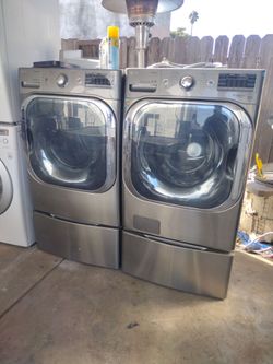 Washer and dryer electric âš¡