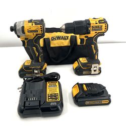 DeWalt DCF809 1/4” Impact And DCD708 Drill Driver With Charger 