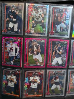 2025 NFL topps chrome football cards