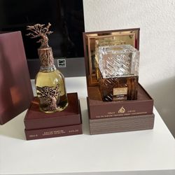 Lattafa Khamrah Qahwa & Eternal Oud