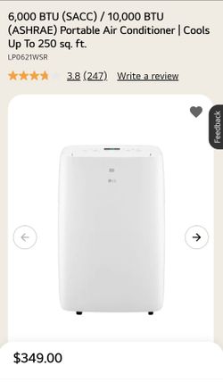 LG Portable AC 6000 BTU
