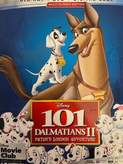 Disney’s 101 DALMATIANS II: Patch’s London adventure (Blu-Ray +DVD+Digital-2002)