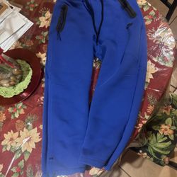 Blue Nike Tech Pants 