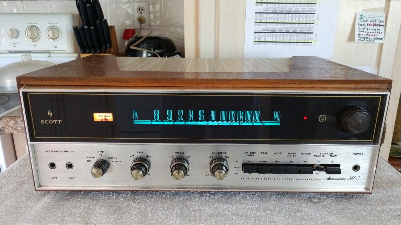 Vintage H.H. Scott Stereo Receiver Amplifier Tuner