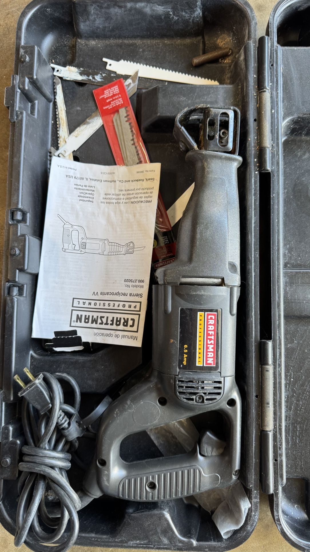 Craftsman Professional Series Sawzall