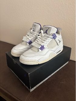 Air Jordan 4 Metallic Purple Size 9.5 – Used