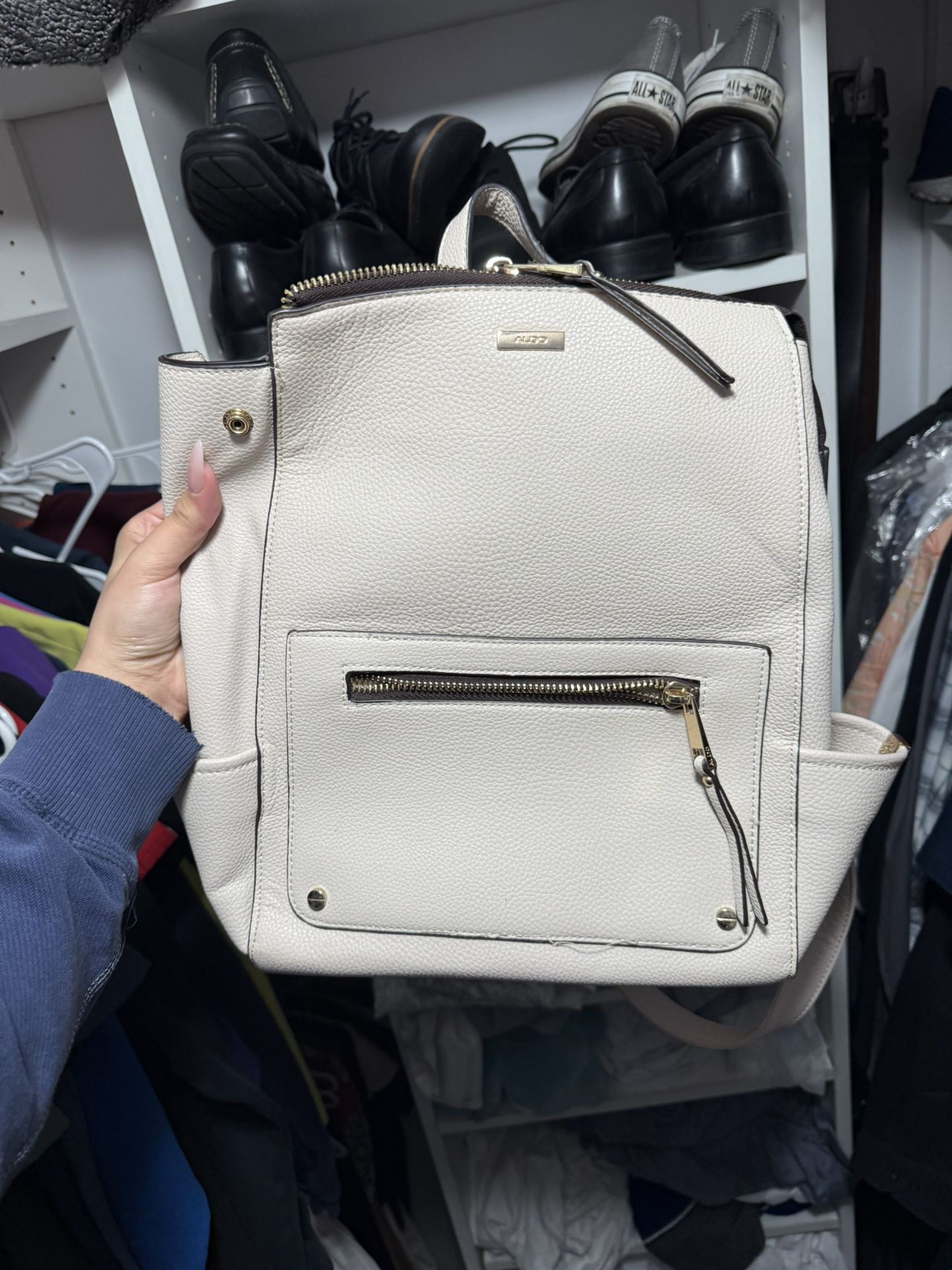 Pink Aldo Backpack