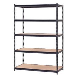 2 Home Depot Heavy Duty Metal Garage Storage Shelving