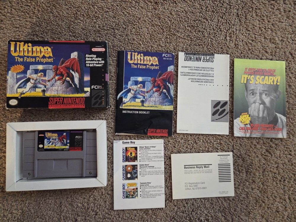 SNES - Ultima The False Prophet