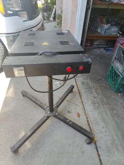 Screen Printing Flash Dryer on Stand
