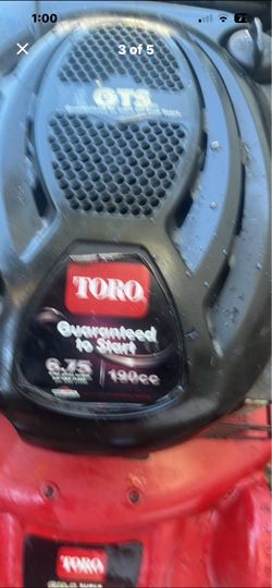 Toro GTS 190cc Gas Push Lawn Mower