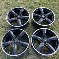 Gloss Black Mustang Wheels For Sale
