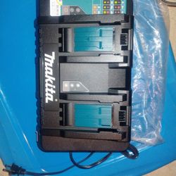 Makita Dual Port 18v Rapid Charger 