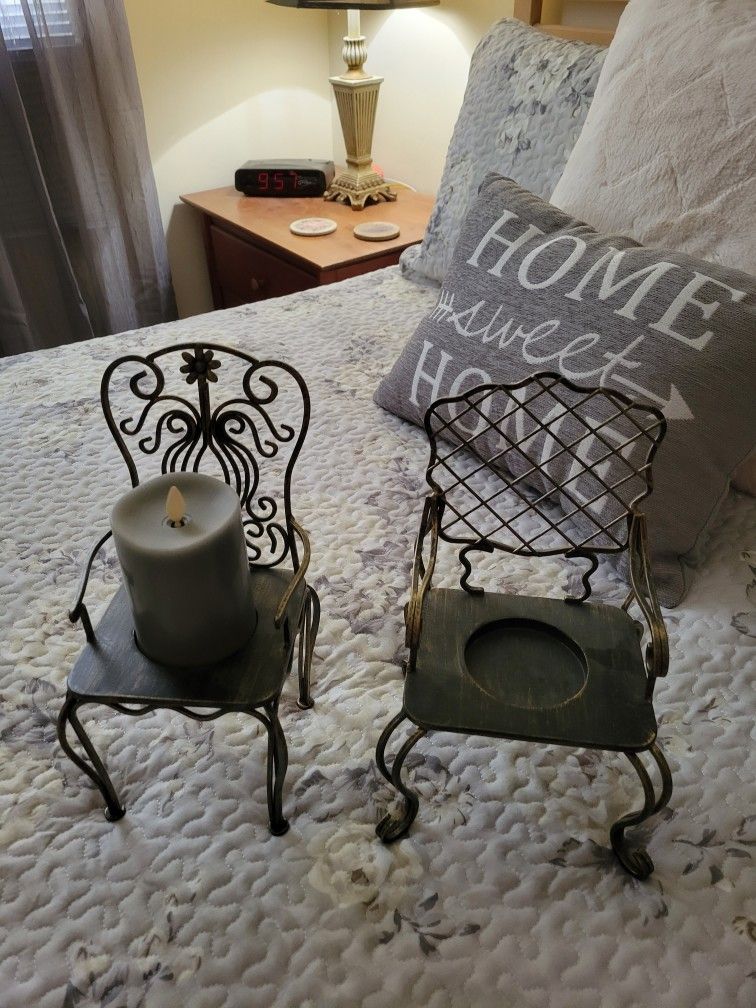 Pair Of Candle Holders