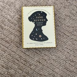 A Jane Austen Tarot Deck - by Jacqui Oakley