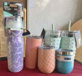 32 oz. Silicone  Studded Straw