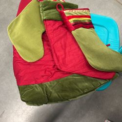 Pottery Barn Christmas Stockings & Tree Skirt